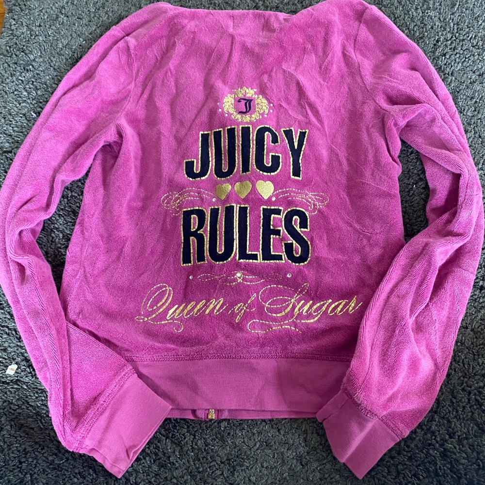 Vintage Juicy Couture Tracksuit zip up